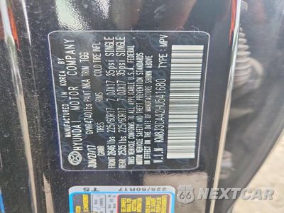Zdjęcie 12 z 12 samochodu: 2017 HYUNDAI TUCSON SE VIN:KM8J3CA42HU541680 - miniatura