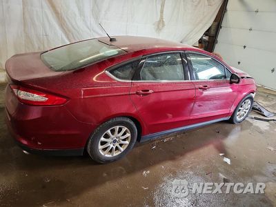 Trzecie zdjęcie samochodu z tyłu: 2016 FORD FUSION S VIN:1FA6P0G71G5130347 - miniatura