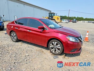 Czwarte zdjęcie samochodu z boku: 2019 NISSAN SENTRA SV VIN:3N1AB7AP9KY313532 - miniatura