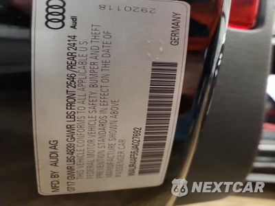 Zdjęcie 12 z 12 samochodu: 2018 AUDI S5 PRESTIGE VIN:WAUR4AF55JA027692 - miniatura