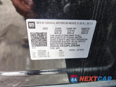 Zdjęcie 13 z 13 samochodu: 2023 GMC TERRAIN AT4 VIN:3GKALYEG3PL209346 - miniatura