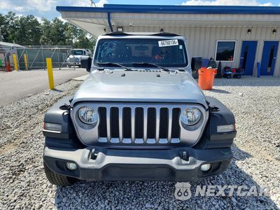 Piąte zdjęcie samochodu w środku: 2021 JEEP WRANGLER UNLIMITED SPORT VIN:1C4HJXDN4MW751720 - miniatura