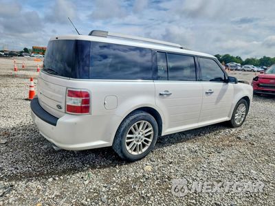 Trzecie zdjęcie samochodu z tyłu: 2018 FORD FLEX SEL VIN:2FMGK5C82JBA06062 - miniatura