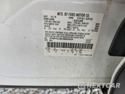 Zdjęcie 13 z 13 samochodu: 2018 FORD EDGE SEL VIN:2FMPK4J80JBB50626 - miniatura