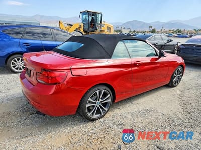 Trzecie zdjęcie samochodu z tyłu: 2018 BMW 230I VIN:WBA2M7C50JVA97413 - miniatura