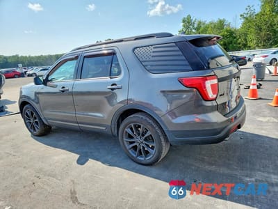Drugie zdjęcie samochodu z przodu: 2019 FORD EXPLORER XLT VIN:1FM5K8D83KGA81712 - miniatura