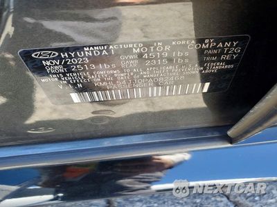 Zdjęcie 12 z 12 samochodu: 2023 HYUNDAI SONATA HYBRID LIMITED VIN:KMHL54JJ0PA082468 - miniatura