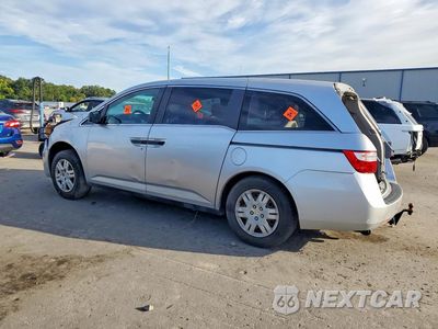 Drugie zdjęcie samochodu z przodu: 2011 HONDA ODYSSEY LX VIN:5FNRL5H23BB081811 - miniatura