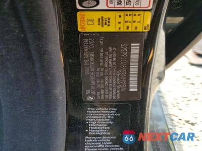 Zdjęcie 12 z 12 samochodu: 2007 BMW 750 VIN:WBAHN83597DT66565 - miniatura