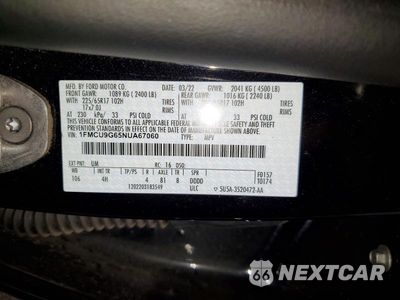 Zdjęcie 13 z 13 samochodu: 2022 FORD ESCAPE SE VIN:1FMCU9G65NUA67060 - miniatura