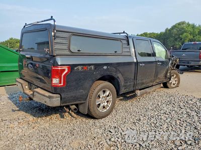Trzecie zdjęcie samochodu z tyłu: 2016 FORD F150 SUPERCREW VIN:1FTFW1EG1GFD55836 - miniatura