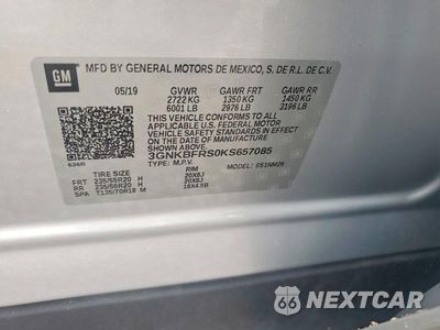 Zdjęcie 13 z 13 samochodu: 2019 CHEVROLET BLAZER PREMIER VIN:3GNKBFRS0KS657085 - miniatura