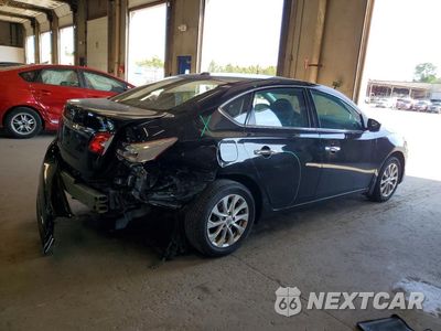 Trzecie zdjęcie samochodu z tyłu: 2018 NISSAN SENTRA SV VIN:3N1AB7AP9JY259163 - miniatura