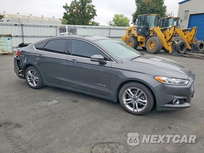 Czwarte zdjęcie samochodu z boku: 2015 FORD FUSION TITANIUM HEV VIN:3FA6P0RUXFR172403 - miniatura