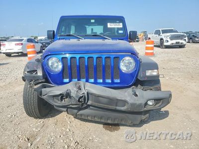 Piąte zdjęcie samochodu w środku: 2018 JEEP WRANGLER UNLIMITED SPORT VIN:1C4HJXDG4JW181294 - miniatura