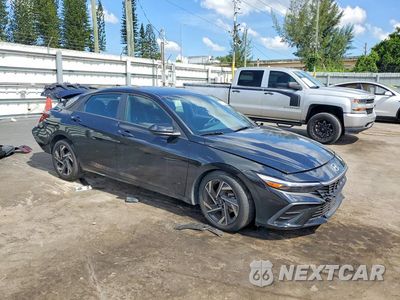 Czwarte zdjęcie samochodu z boku: 2025 HYUNDAI ELANTRA SEL SPORT VIN:KMHLM4DG0SU897781 - miniatura