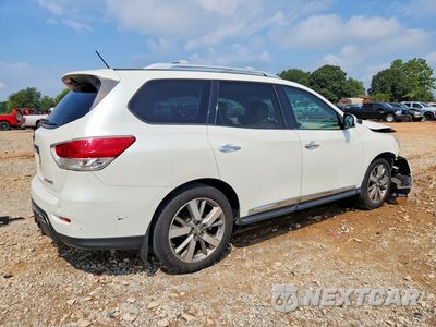 Trzecie zdjęcie samochodu z tyłu: 2015 NISSAN PATHFINDER S VIN:5N1AR2MN8FC711444 - miniatura