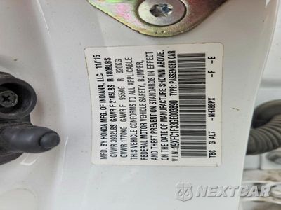 Zdjęcie 13 z 13 samochodu: 2016 HONDA CIVIC EX VIN:19XFC1F33GE003890 - miniatura