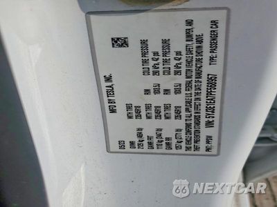 Zdjęcie 13 z 13 samochodu: 2023 TESLA MODEL 3 VIN:5YJ3E1EA7PF568957 - miniatura