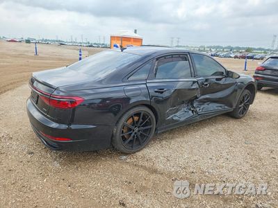 Trzecie zdjęcie samochodu z tyłu: 2022 AUDI A8 L VIN:WAULDAF88NN009122 - miniatura