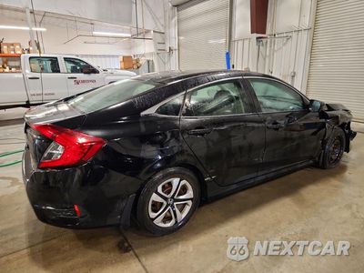 Trzecie zdjęcie samochodu z tyłu: 2017 HONDA CIVIC LX VIN:2HGFC2F53HH551094 - miniatura