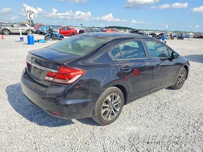 Trzecie zdjęcie samochodu z tyłu: 2013 HONDA CIVIC LX VIN:2HGFB2F58DH579289 - miniatura