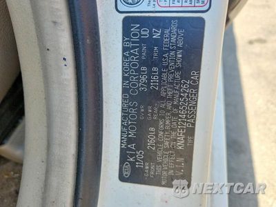 Zdjęcie 12 z 12 samochodu: 2006 KIA SPECTRA EX VIN:KNAFE121465254262 - miniatura