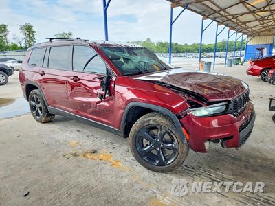 Czwarte zdjęcie samochodu z boku: 2021 JEEP GRAND CHEROKEE L LAREDO VIN:1C4RJKAG9M8210096 - miniatura