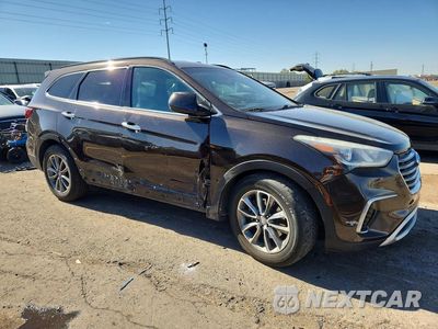 Czwarte zdjęcie samochodu z boku: 2017 HYUNDAI SANTA FE SE VIN:KM8SMDHF5HU170108 - miniatura