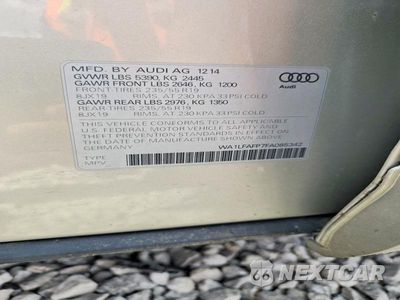 Zdjęcie 13 z 13 samochodu: 2015 AUDI Q5 PREMIUM PLUS VIN:WA1LFAFP7FA085342 - miniatura