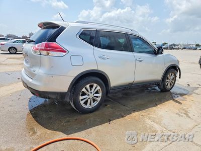 Trzecie zdjęcie samochodu z tyłu: 2015 NISSAN ROGUE SV VIN:KNMAT2MT5FP510453 - miniatura