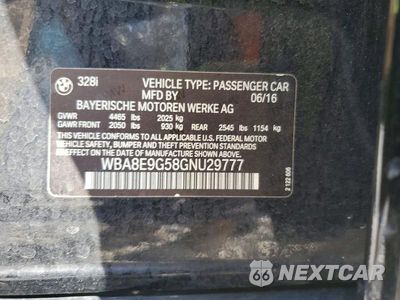 Zdjęcie 12 z 12 samochodu: 2016 BMW 328 I SULEV VIN:WBA8E9G58GNU29777 - miniatura