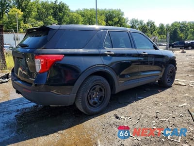 Trzecie zdjęcie samochodu z tyłu: 2023 FORD EXPLORER POLICE INTERCEPTOR VIN:1FM5K8AB4PGB12313 - miniatura