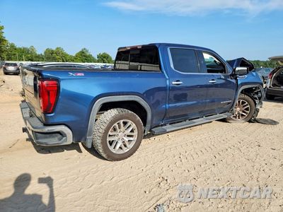 Trzecie zdjęcie samochodu z tyłu: 2019 GMC SIERRA K1500 SLT VIN:3GTU9DED5KG201465 - miniatura
