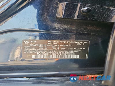 Zdjęcie 12 z 12 samochodu: 2015 BMW 328 XI SULEV VIN:WBA3B5G57FNS20444 - miniatura