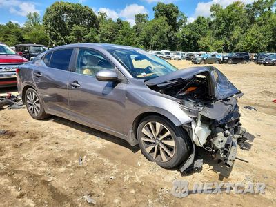 Czwarte zdjęcie samochodu z boku: 2020 NISSAN SENTRA SV VIN:3N1AB8CV4LY284508 - miniatura