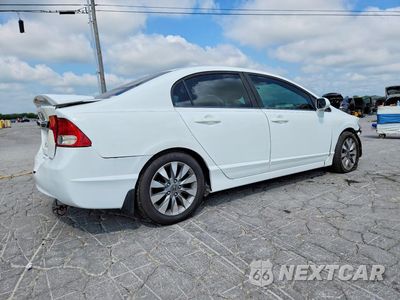 Trzecie zdjęcie samochodu z tyłu: 2010 HONDA CIVIC EX VIN:19XFA1F81AE058752 - miniatura