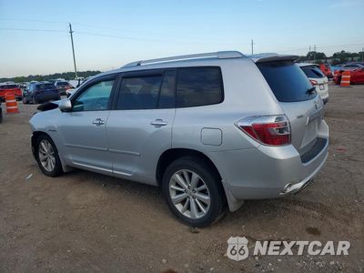 Drugie zdjęcie samochodu z przodu: 2008 TOYOTA HIGHLANDER HYBRID LIMITED VIN:JTEEW44A182001409 - miniatura