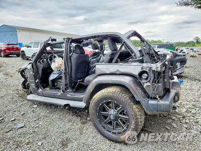 Trzecie zdjęcie samochodu z tyłu: 2019 JEEP WRANGLER UNLIMITED SAHARA VIN:1C4HJXEG0KW536171 - miniatura