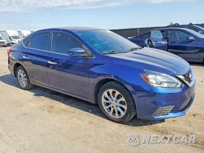 Czwarte zdjęcie samochodu z boku: 2019 NISSAN SENTRA SV VIN:3N1AB7AP8KY306538 - miniatura