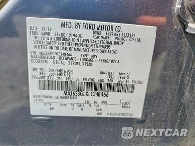 Zdjęcie 14 z 14 samochodu: 2020 FORD ECOSPORT SE VIN:MAJ6S3GLXLC348466 - miniatura