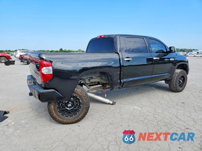 Trzecie zdjęcie samochodu z tyłu: 2019 TOYOTA TUNDRA PLATINUM VIN:5TFAY5F18KX828642 - miniatura