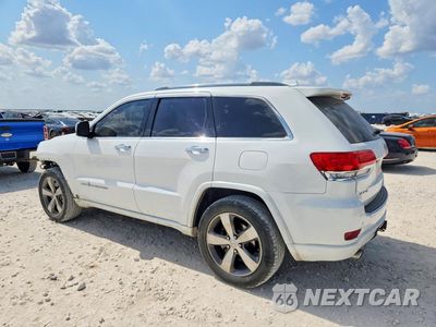 Drugie zdjęcie samochodu z przodu: 2014 JEEP GRAND CHEROKEE OVERLAND VIN:1C4RJFCT7EC355444 - miniatura