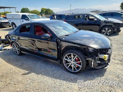 Czwarte zdjęcie samochodu z boku: 2018 AUDI S3 PREMIUM PLUS VIN:WAUB1GFF3J1080736 - miniatura