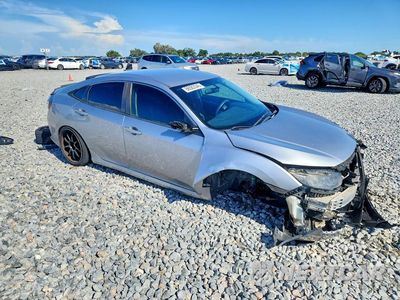 Czwarte zdjęcie samochodu z boku: 2017 HONDA CIVIC LX VIN:19XFC2E59HE009333 - miniatura