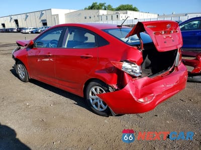 Drugie zdjęcie samochodu z przodu: 2013 HYUNDAI ACCENT GLS VIN:KMHCT4AE7DU412996 - miniatura