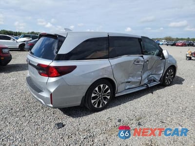 Trzecie zdjęcie samochodu z tyłu: 2025 HONDA ODYSSEY ELITE VIN:5FNRL6H92SB053811 - miniatura
