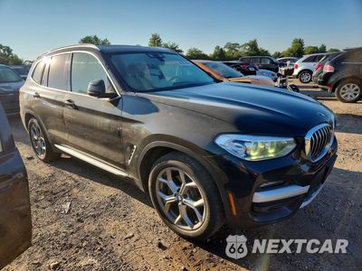 Czwarte zdjęcie samochodu z boku: 2020 BMW X3 XDRIVE30I VIN:5UXTY5C0XL9B33879 - miniatura
