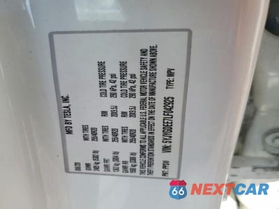 Zdjęcie 13 z 13 samochodu: 2020 TESLA MODEL Y VIN:5YJYGDEE7LF042925 - miniatura