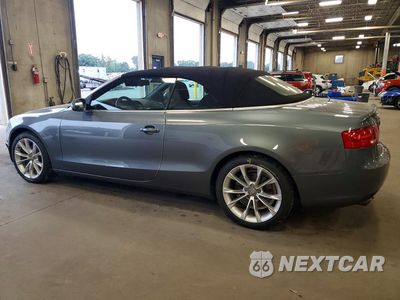 Drugie zdjęcie samochodu z przodu: 2013 AUDI A5 PREMIUM PLUS VIN:WAULFAFH6DN015848 - miniatura